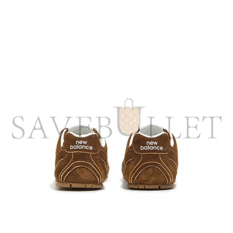 MIU MIU X NEW BALANCE 530 SL SUEDE SNEAKER IN CINNAMON 5E165E